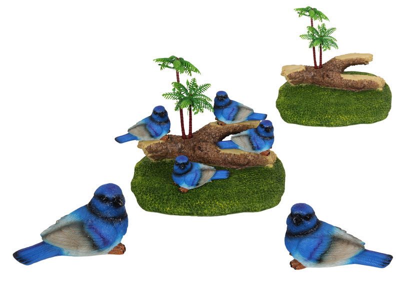 Blue Wrens & Garden Display Pack